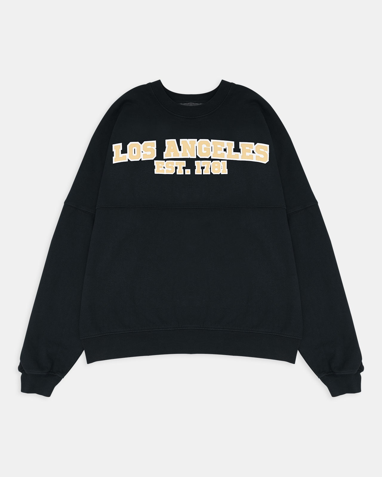 138 Lethal Amounts Inspired Logo Los Angeles Safety on sale Pin Crewneck Sweater