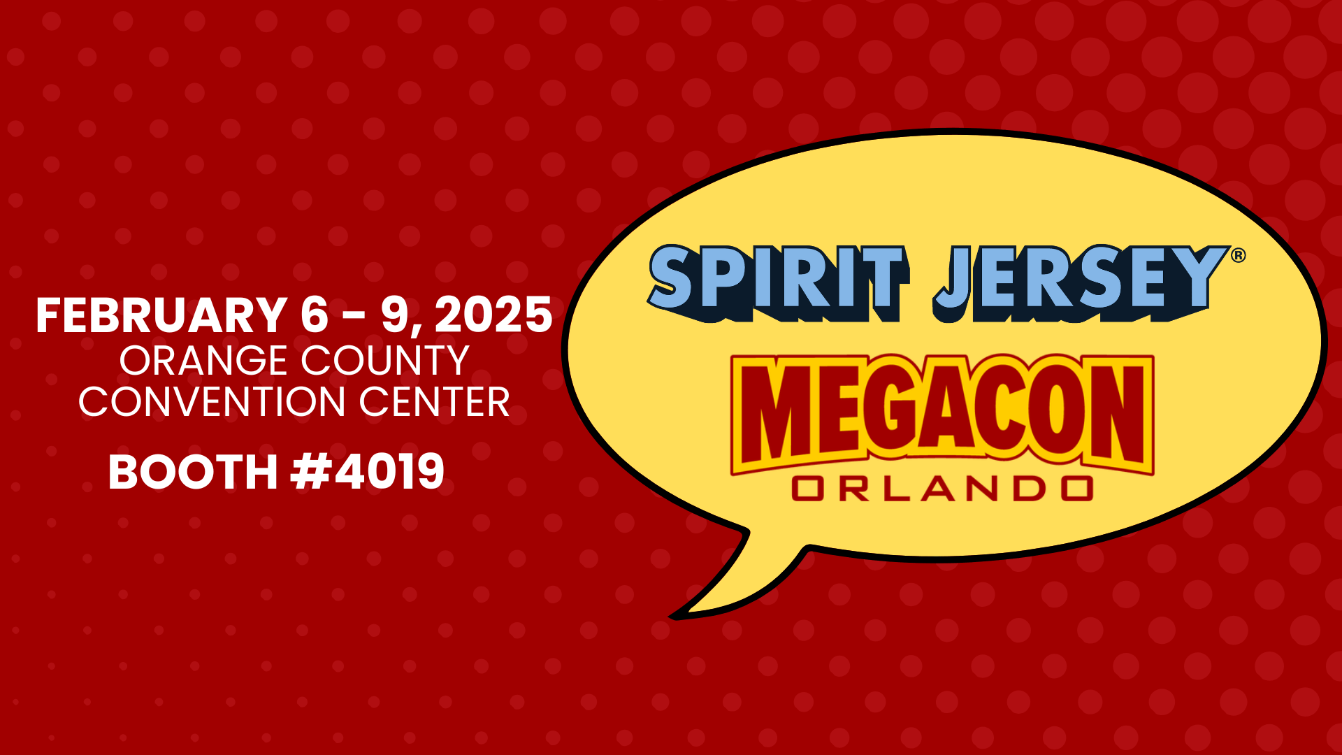 Spirit Jersey® Brings Augmented Reality and Exclusive Limited-Edition Collectible to MEGACON Orlando 2025 - Spirit Jersey®