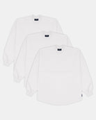 3x White Core Essential Spirit Jersey® Multi - Pack 1