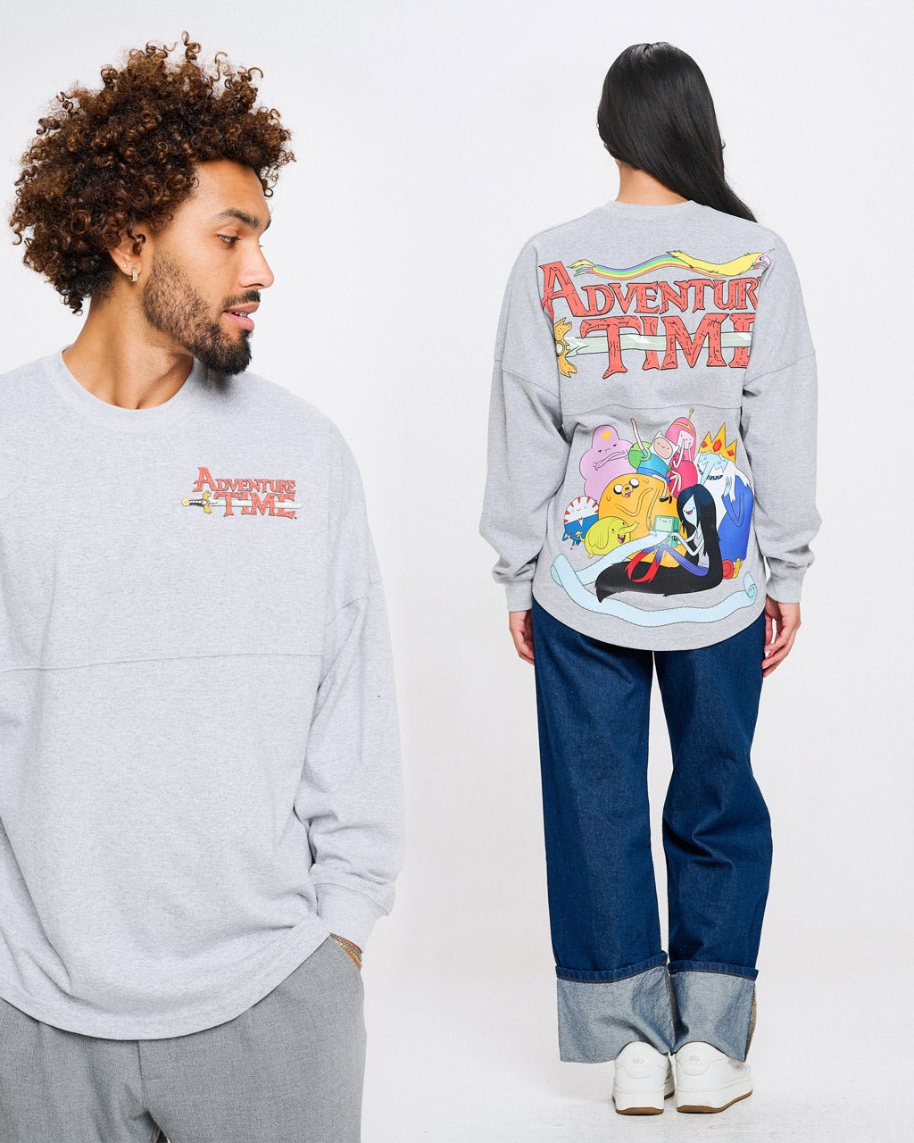 Adventure Time™️ Heather Grey Spirit Jersey® 1