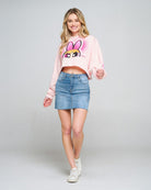 Blossom™ The Power Puff Girls™ Raw Hem Crop Spirit Jersey® 1