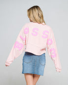 Blossom™ The Power Puff Girls™ Raw Hem Crop Spirit Jersey® 2