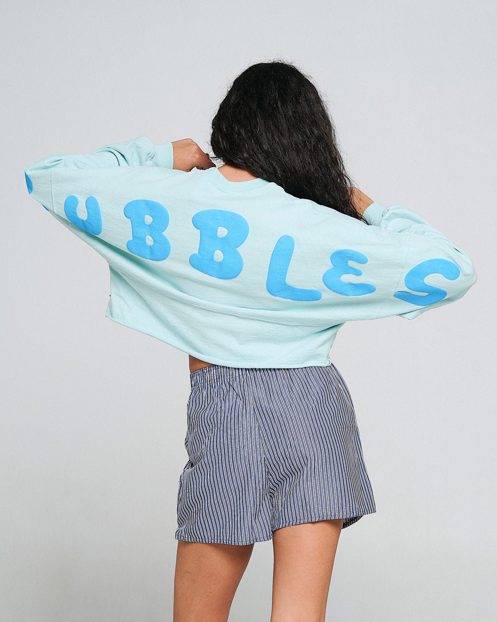 Bubbles™ The Power Puff Girls™ Raw Hem Crop Spirit Jersey® 2