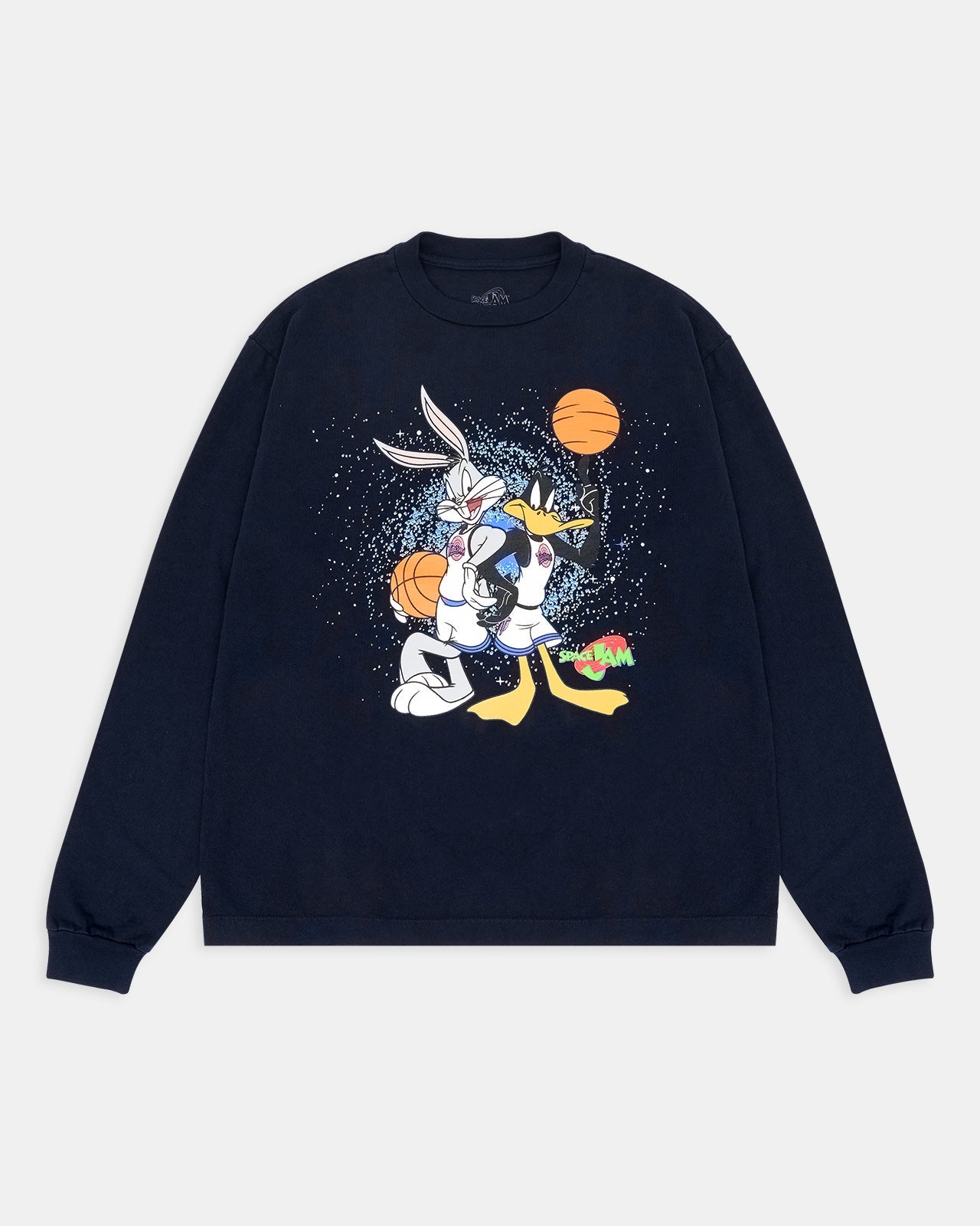 Bugs™️ & Daffy™️, Space Jam™️ Good Spirit Crew Long Sleeve T - Shirt 1