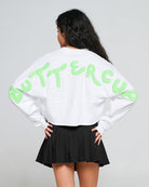 Buttercup™ The Power Puff Girls™ Raw Hem Crop Spirit Jersey® 2