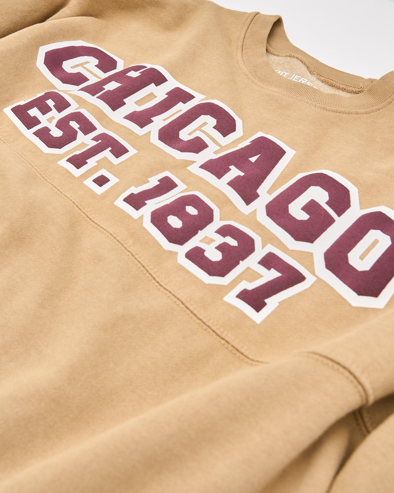 Chicago Est 1837 Crew Neck Sweatshirt 2