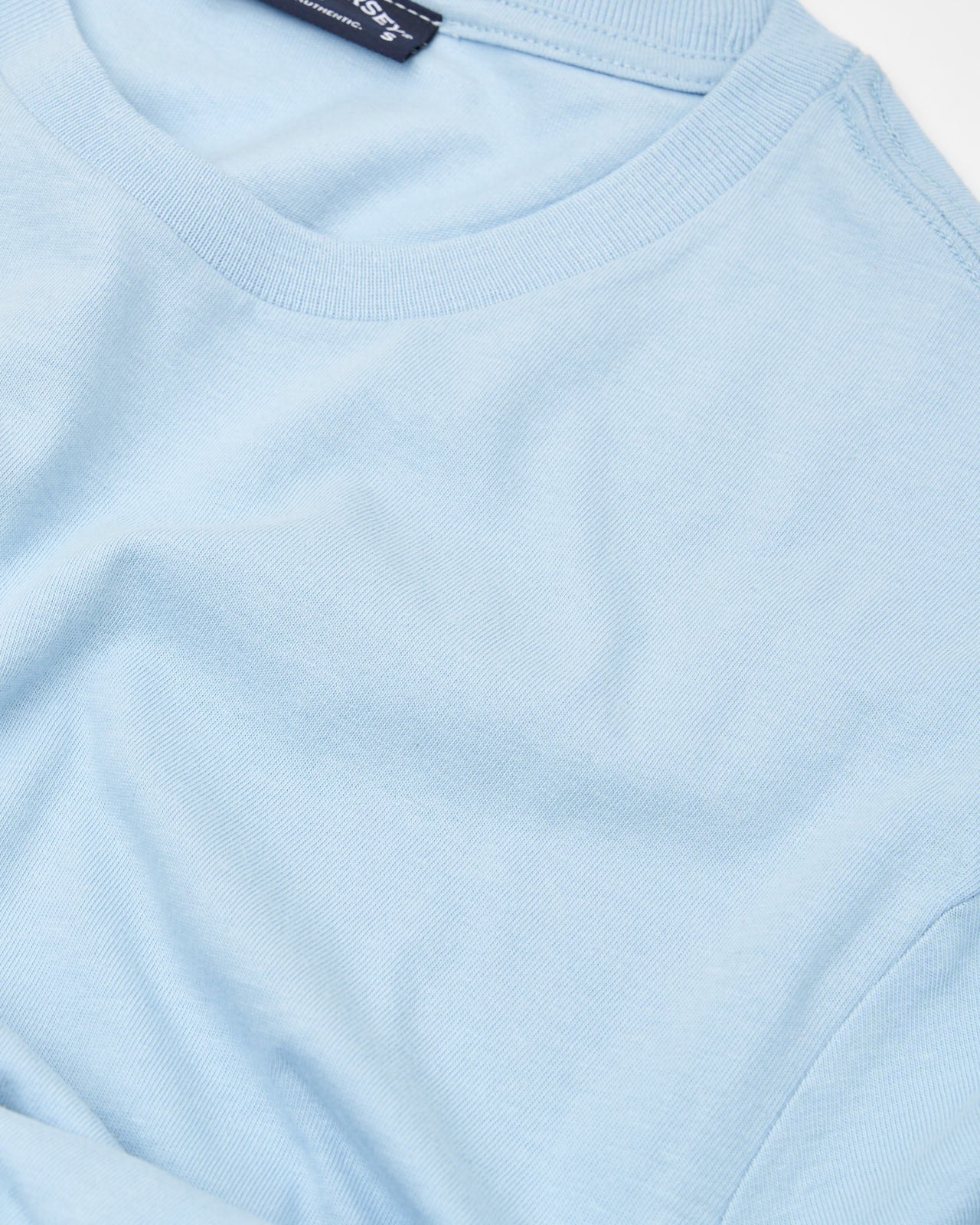 Everyday Short Sleeve Basic Tee in Ice Blue 2