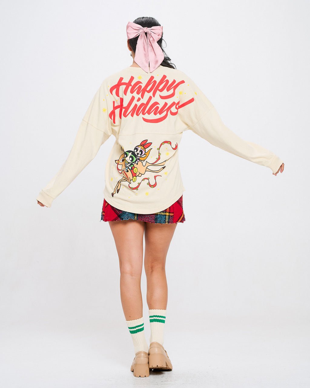 Happy Holidays with The Power Puff Girls™ Holiday Spirit Jersey® 1