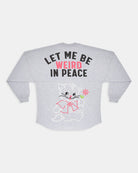 Let Me Be Weird In Peace Heather Grey Spirit Jersey® 1