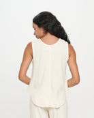 Luxe Brushed Rib Swing Tank 4 Vanilla