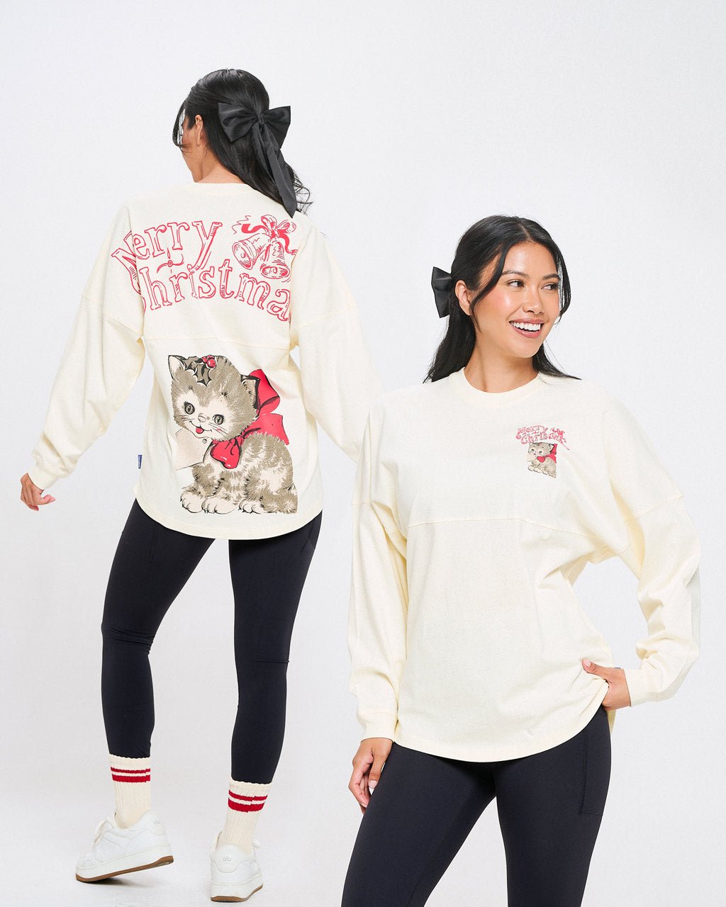 Merry Christmas Sparkle Wash Spirit Jersey® 1