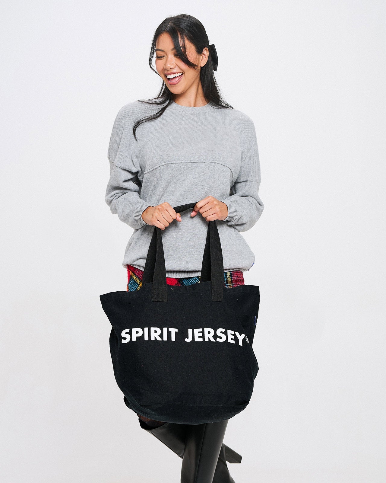 Spirit Jersey® Bull Denim Tote Bag 2