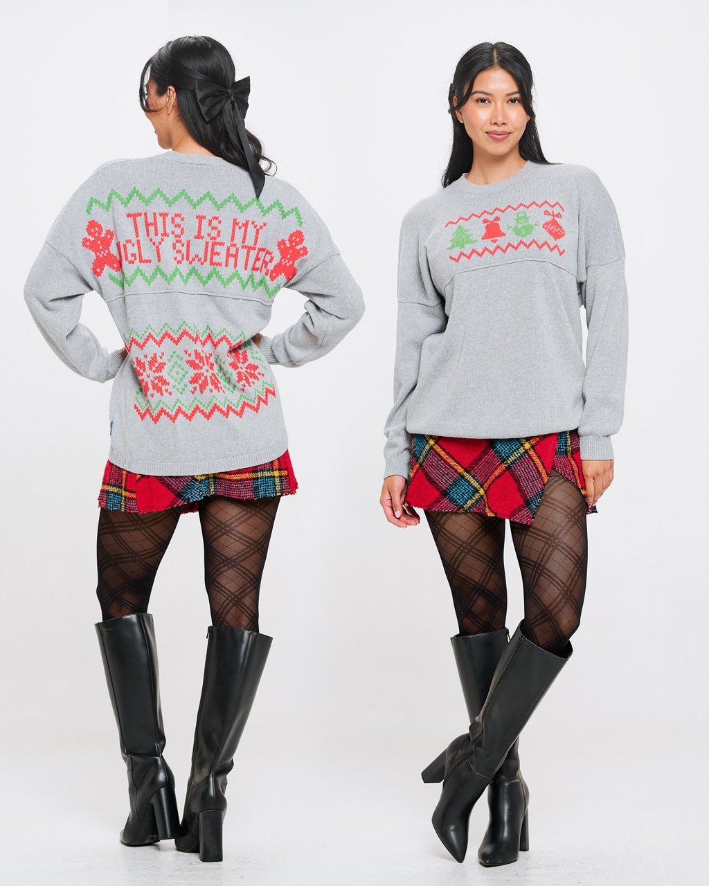 This Is My Ugly Sweater Knitted Spirit Jersey Sweater S