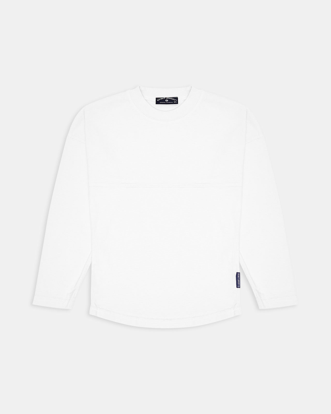 White Youth Core Essential Crew Neck Spirit Jersey® 1 White