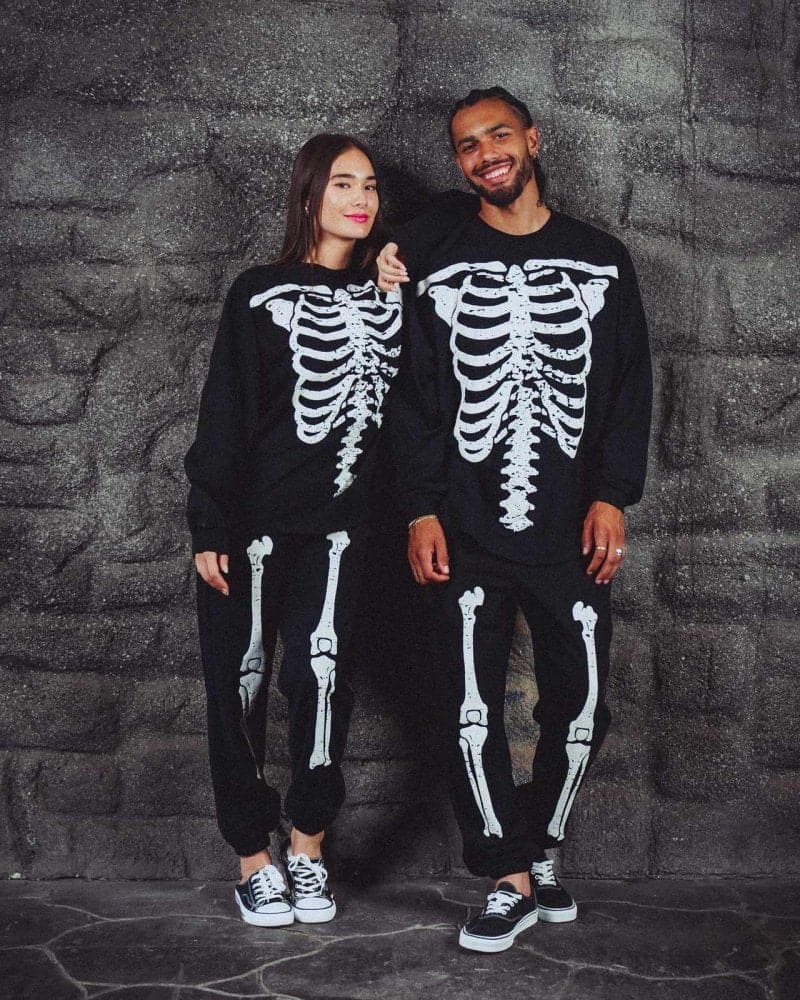 Dem Bones Heavy Fleece Jogger Pants Spirit Jersey Official