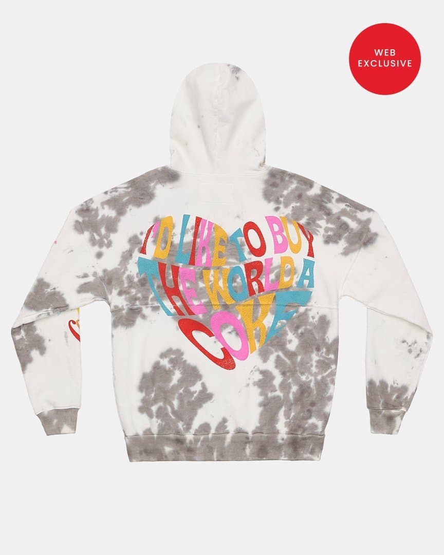 Coca cola white discount hoodie