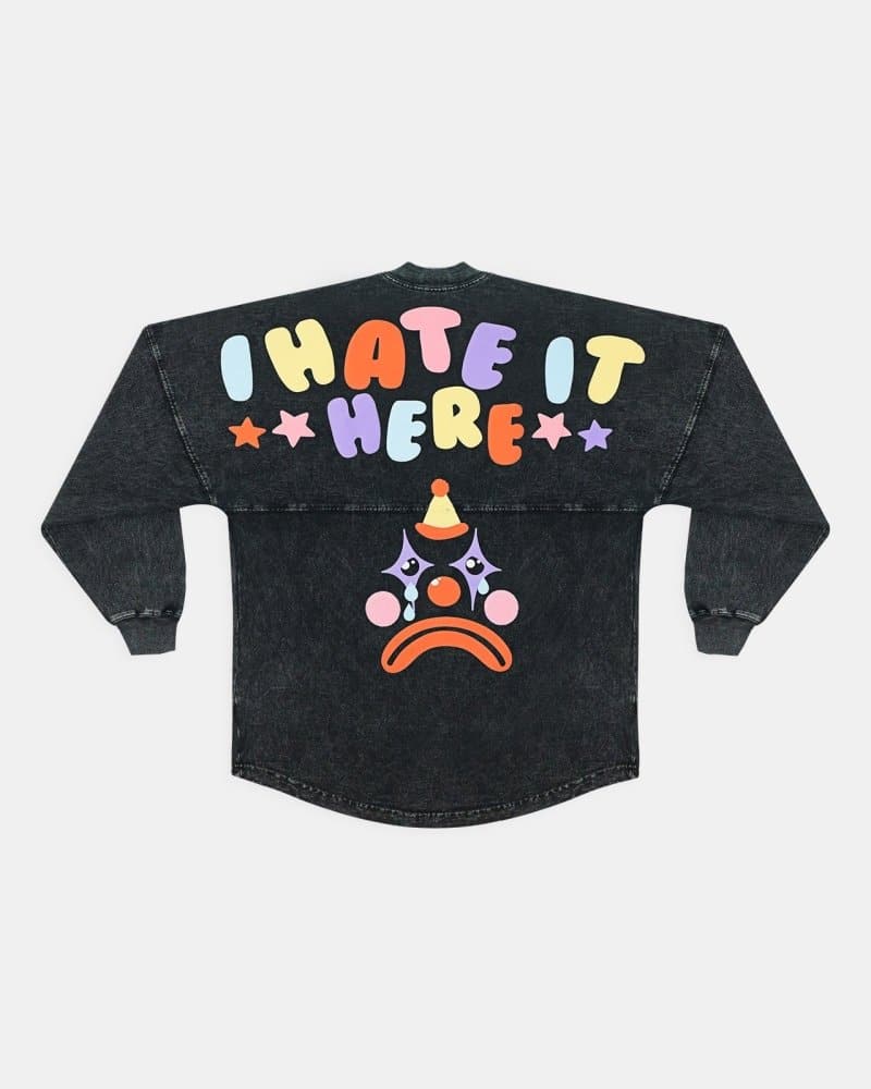 I Hate It Here, Mineral Black Classic Spirit Jersey®