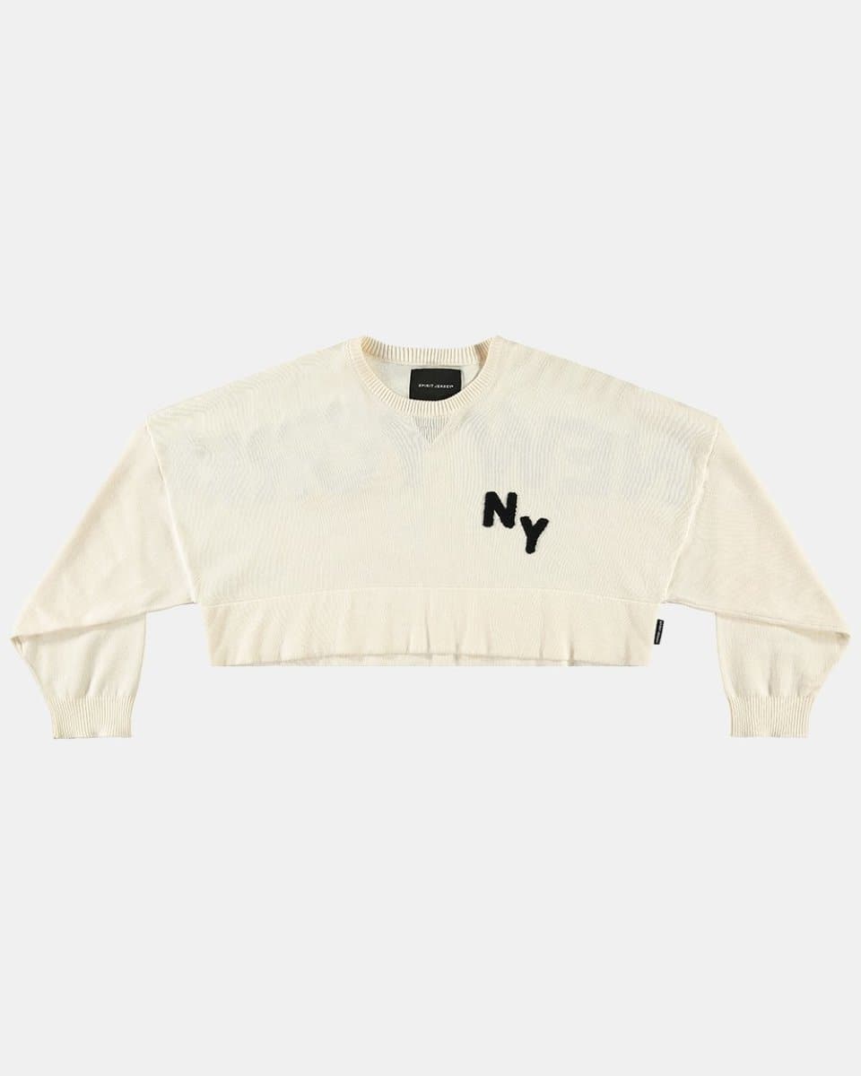 New York Split Front Blocked Crop Spirit Jersey®