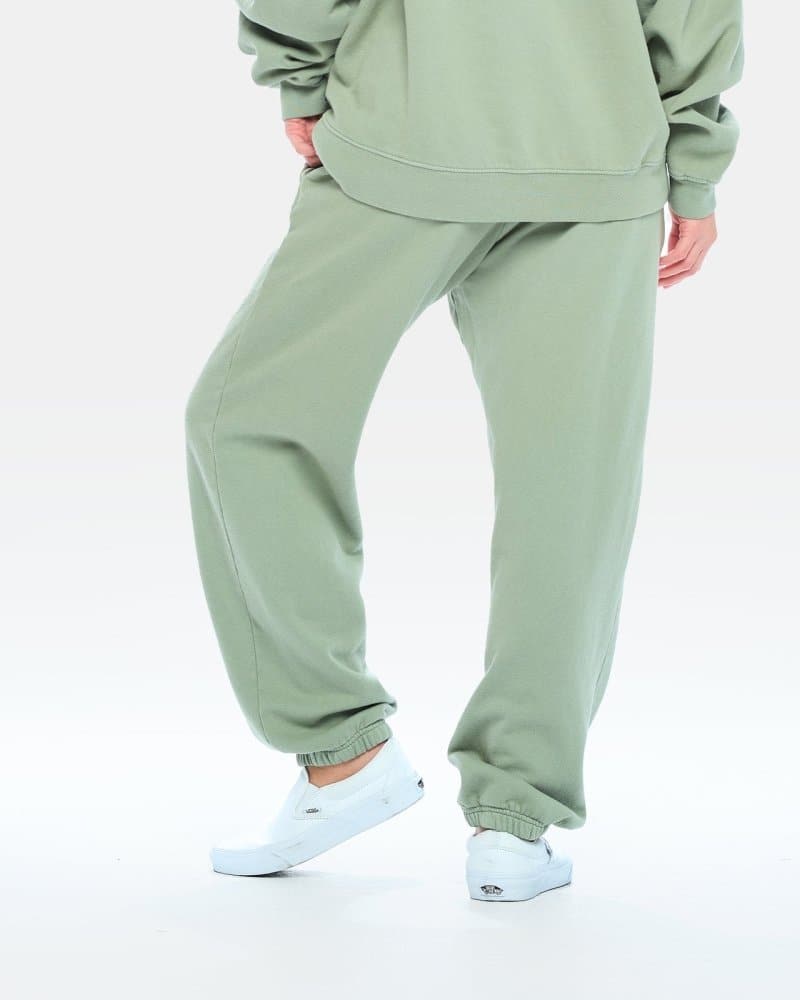 Mint green sweatpants on sale