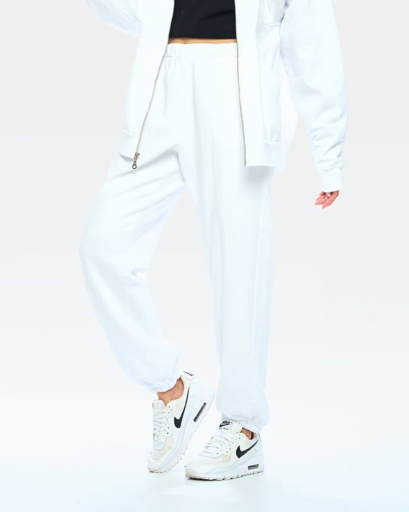 White tracksuit hotsell bottoms womens