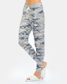 Women's Cropped Brushed Printed Lounge Jogger 1 Brushed Camo